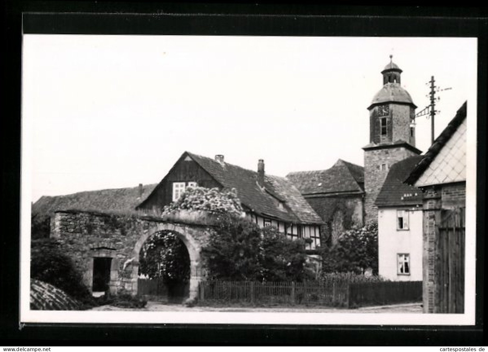 AK Lippoldsberg A. D. Weser, Altes Tor An Der Kirche  - Other & Unclassified