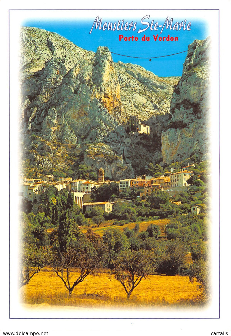 04-MOUSTIERS SAINTE MARIE-N°4186-C/0027 - Andere & Zonder Classificatie