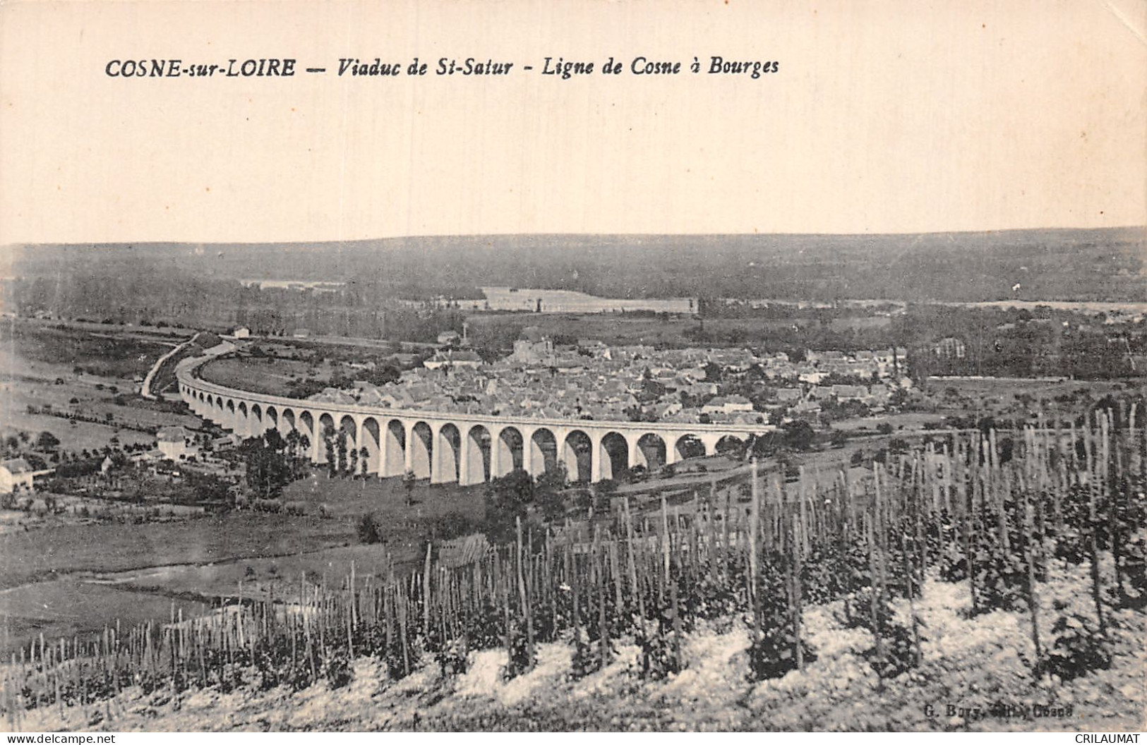 58-COSNE SUR LOIRE-N°LP5133-E/0033 - Cosne Cours Sur Loire