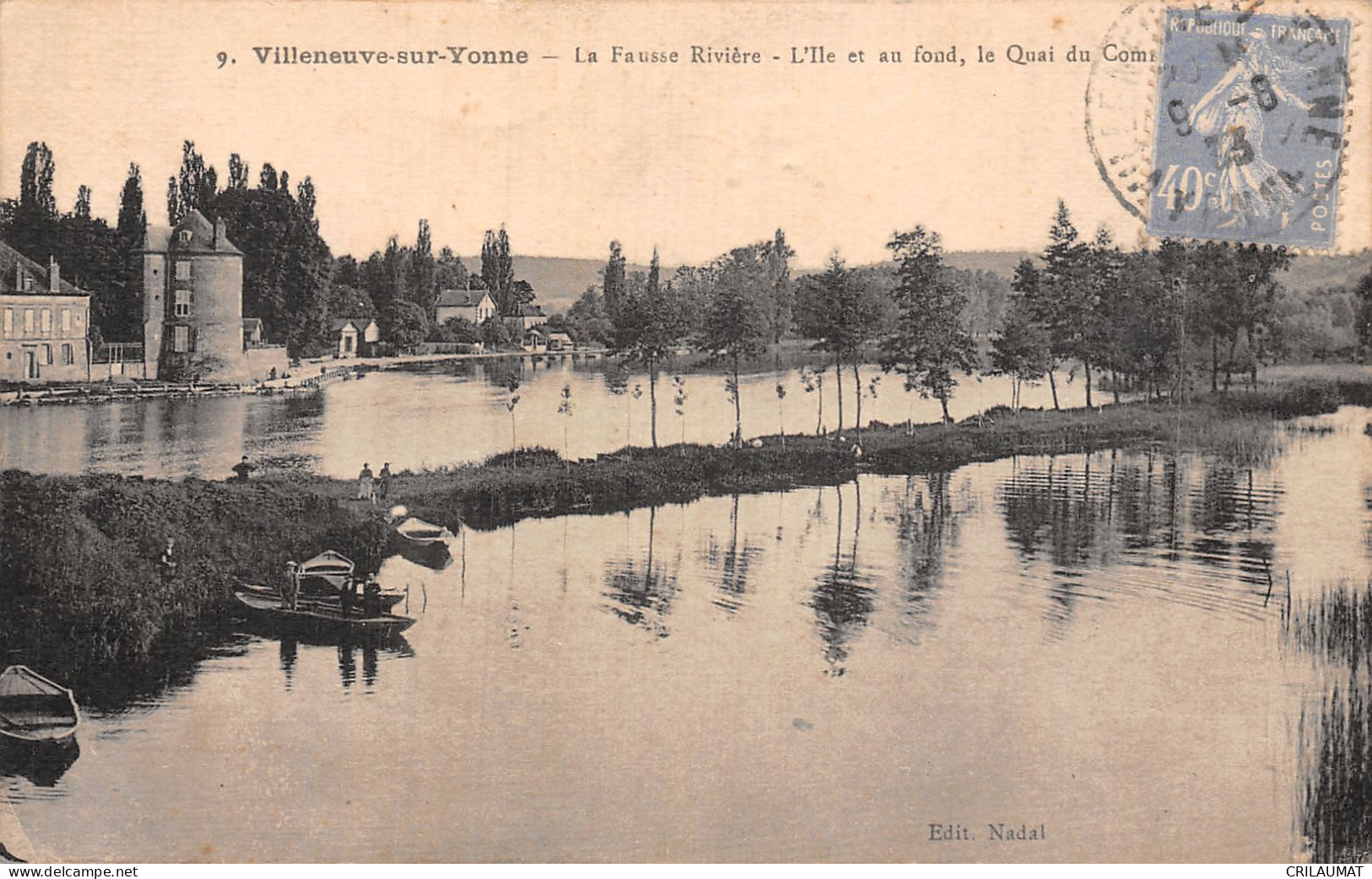 89-VILLENEUVE SUR YONNE-N°LP5133-D/0301 - Villeneuve-sur-Yonne