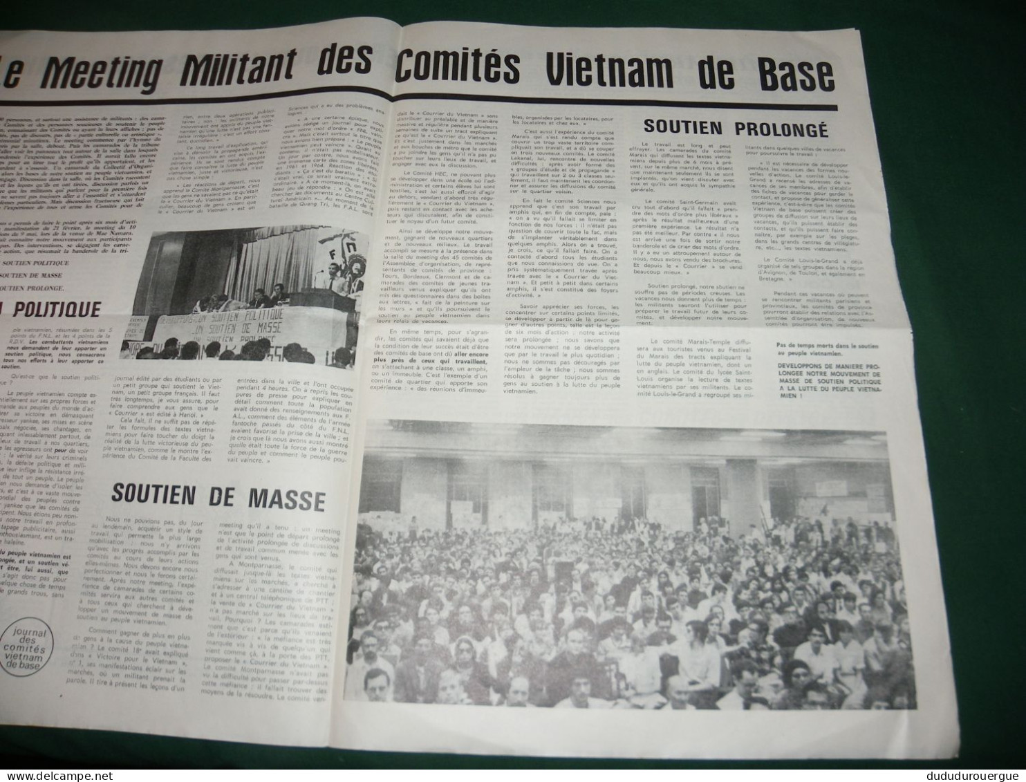 GUERRE DU VIETNAM : " VICTOIRE POUR LE VIETNAM " JOURNAL DES COMITES VIETNAM DE BASE , LE N ° 2 DE JUILLET / AOUT 1967 - 1950 à Nos Jours