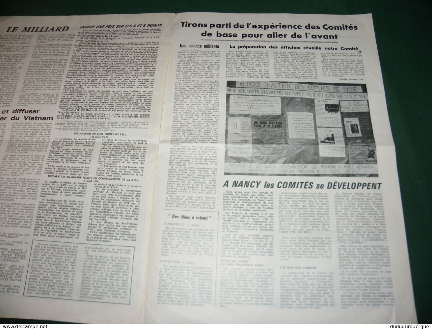 GUERRE DU VIETNAM : " VICTOIRE POUR LE VIETNAM " JOURNAL DES COMITES VIETNAM DE BASE , LE N ° 2 DE JUILLET / AOUT 1967 - 1950 à Nos Jours