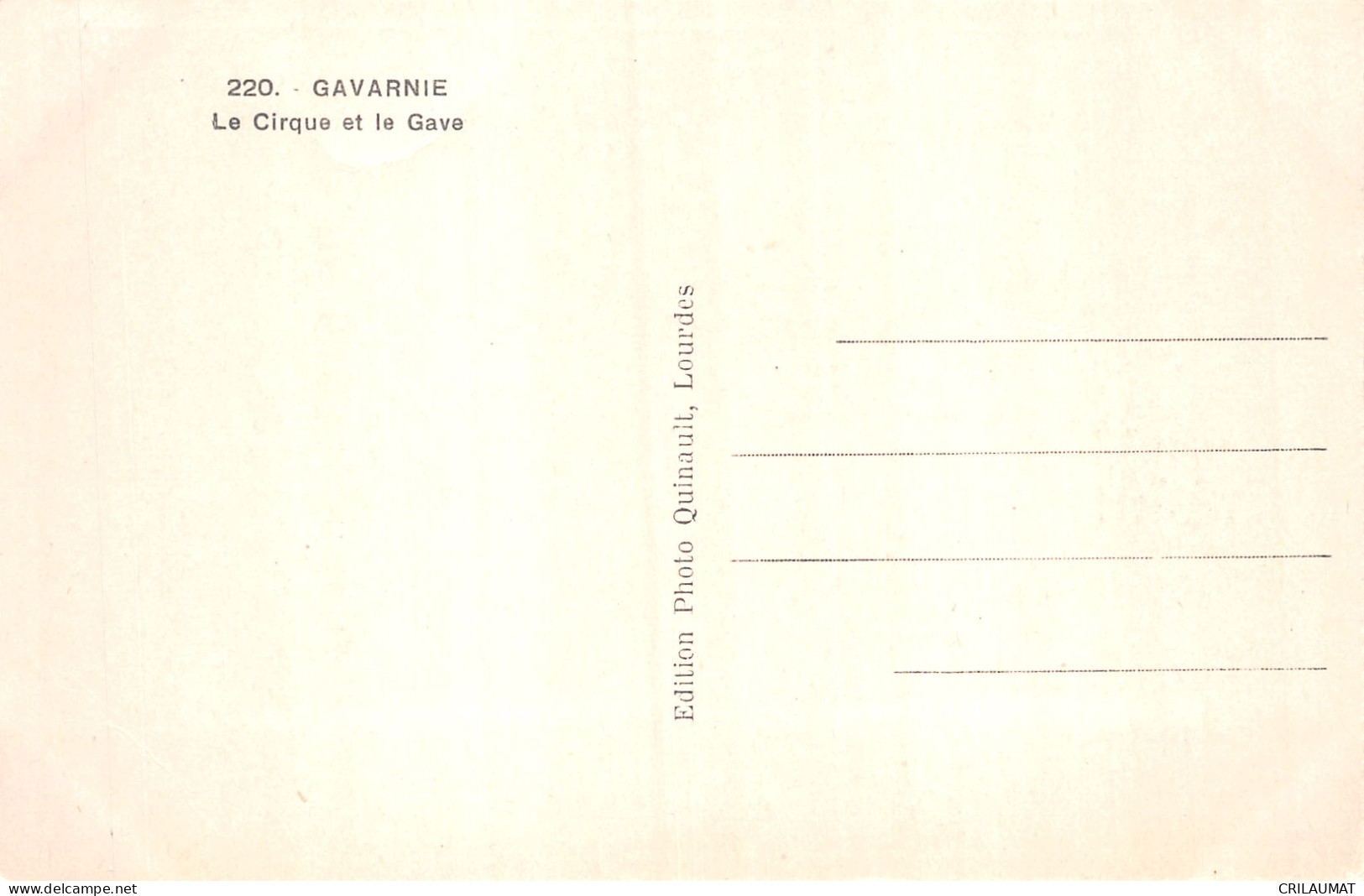 65-GAVARNIE-N°LP5133-D/0249 - Gavarnie