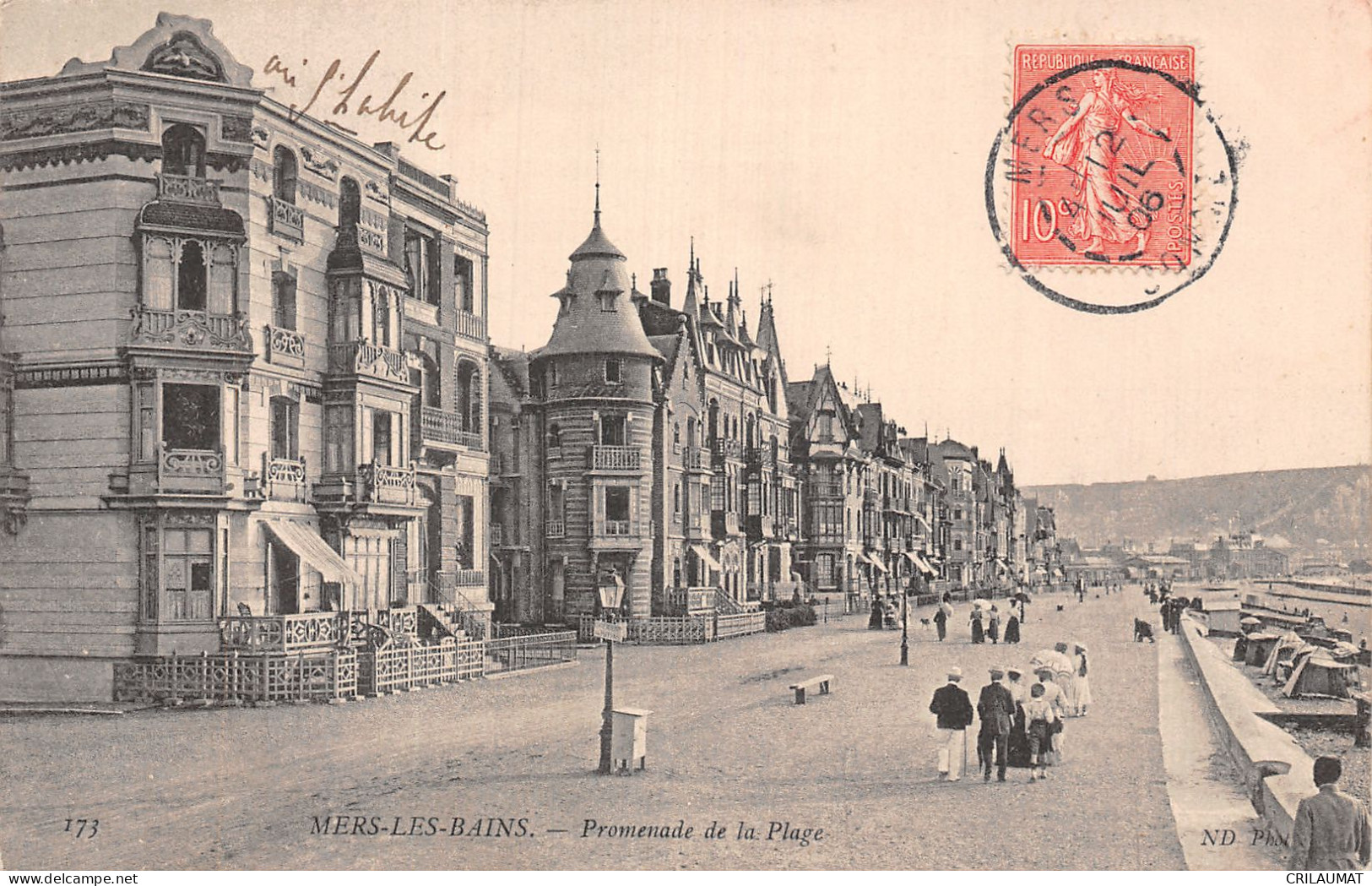 80-MERS LES BAINS-N°LP5133-D/0081 - Mers Les Bains