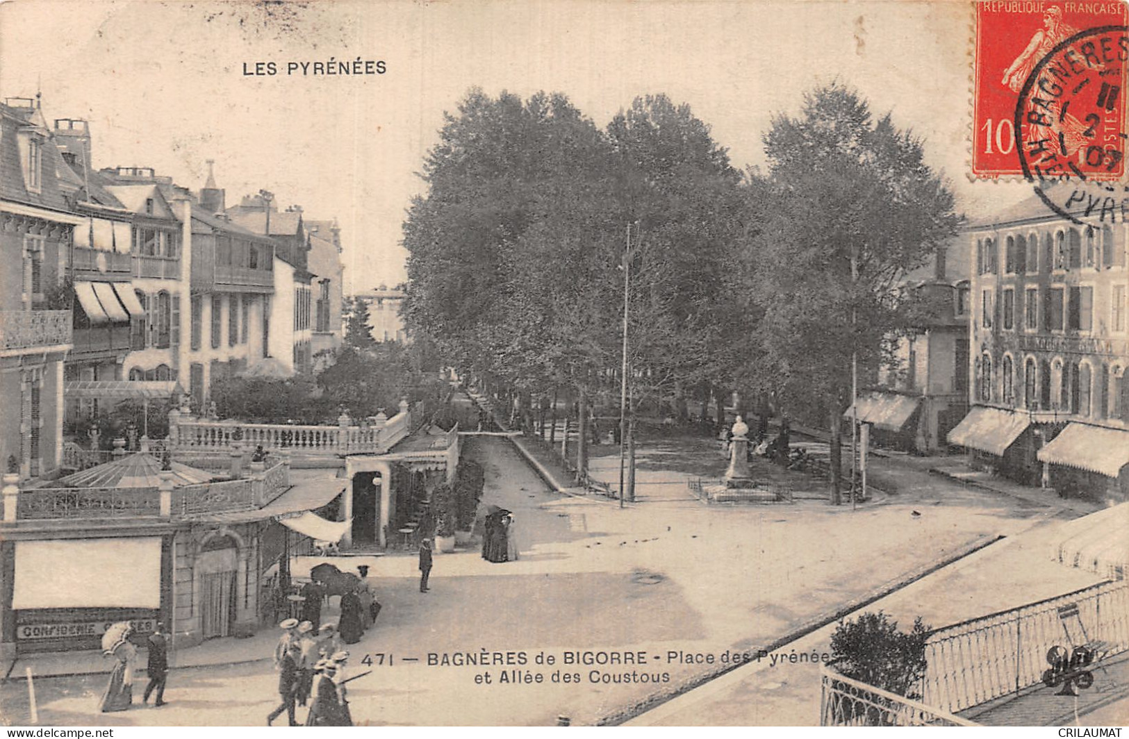 65-BAGNERES DE BIGORRE-N°LP5133-D/0069 - Bagneres De Bigorre