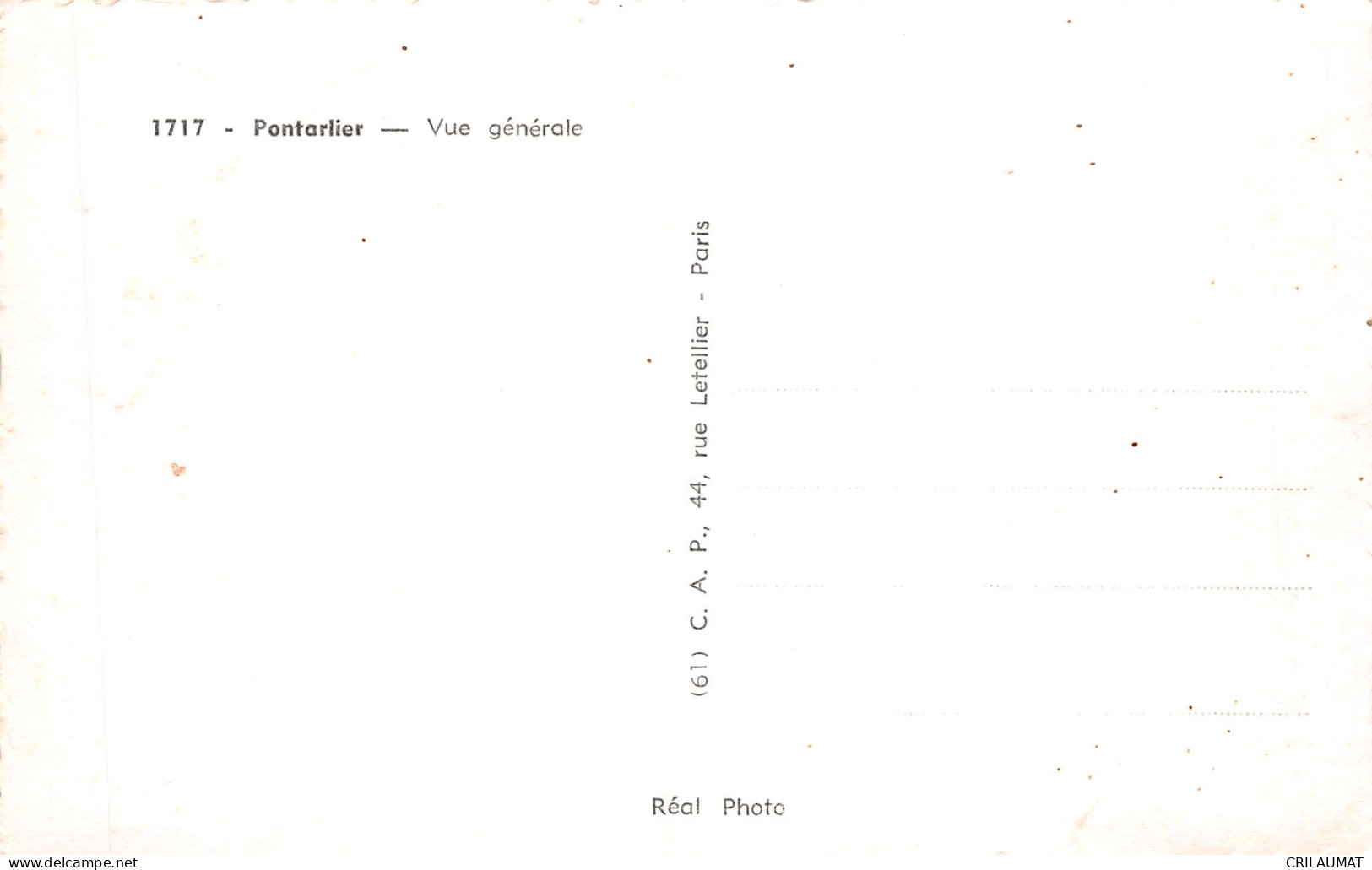 25-PONTARLIER-N°LP5133-D/0019 - Pontarlier