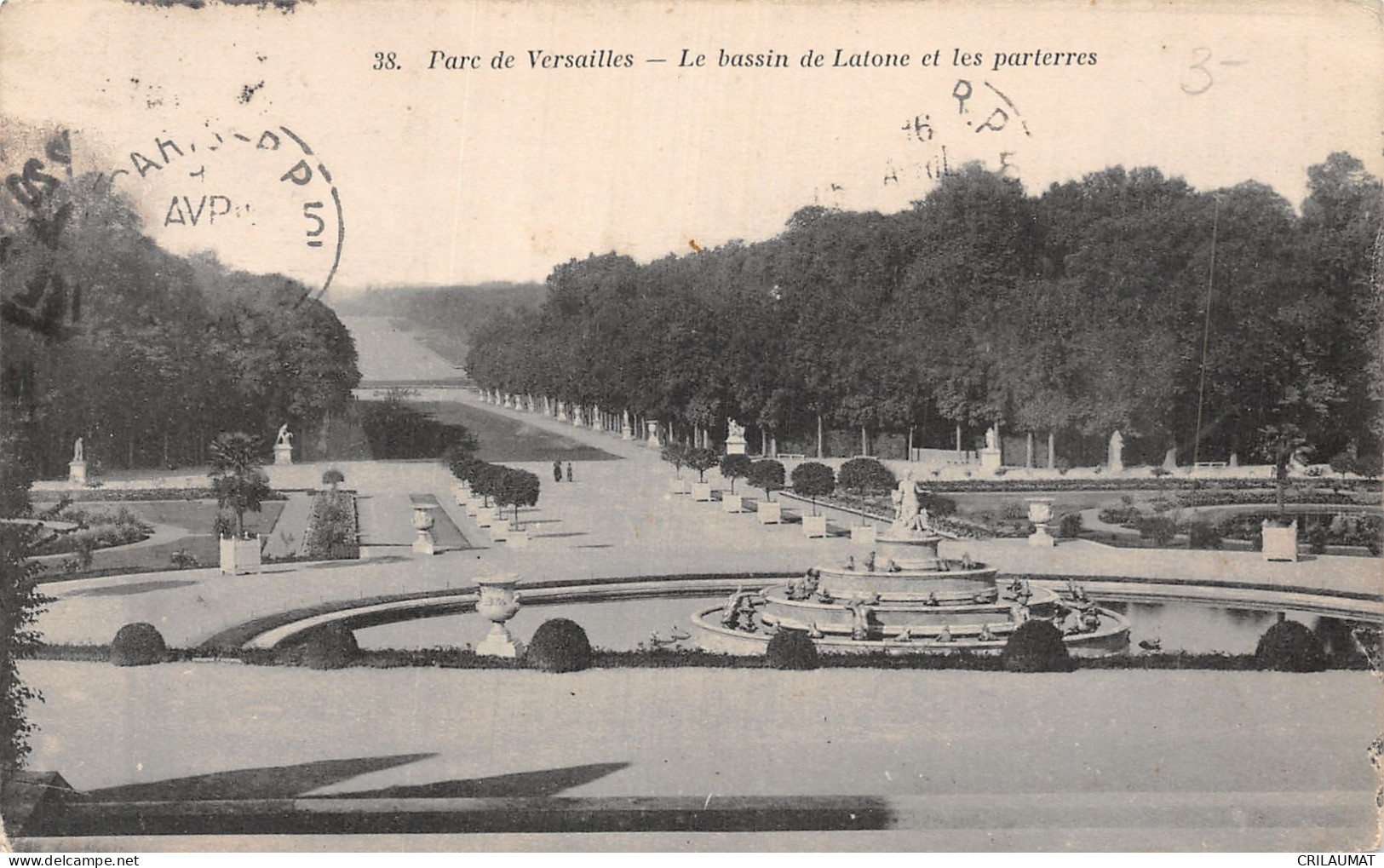 78-VERSAILLES LE PARC-N°LP5133-C/0177 - Versailles (Kasteel)