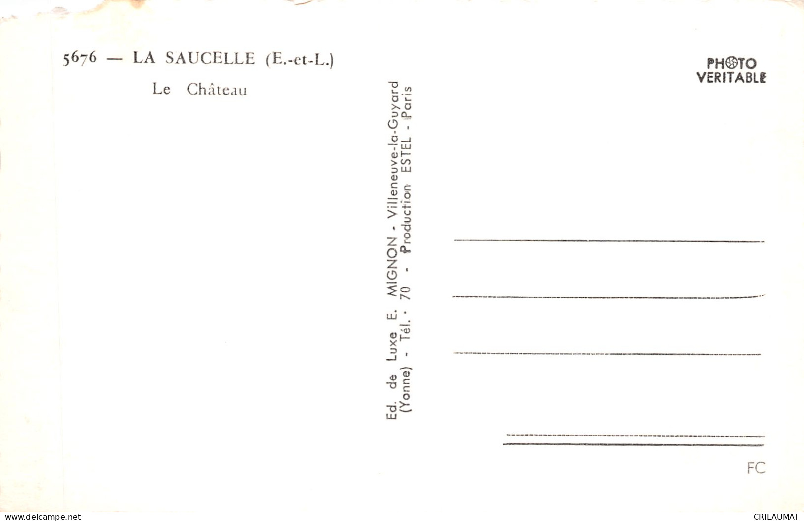 28-LA SAUCELLE-N°LP5133-C/0141 - Other & Unclassified
