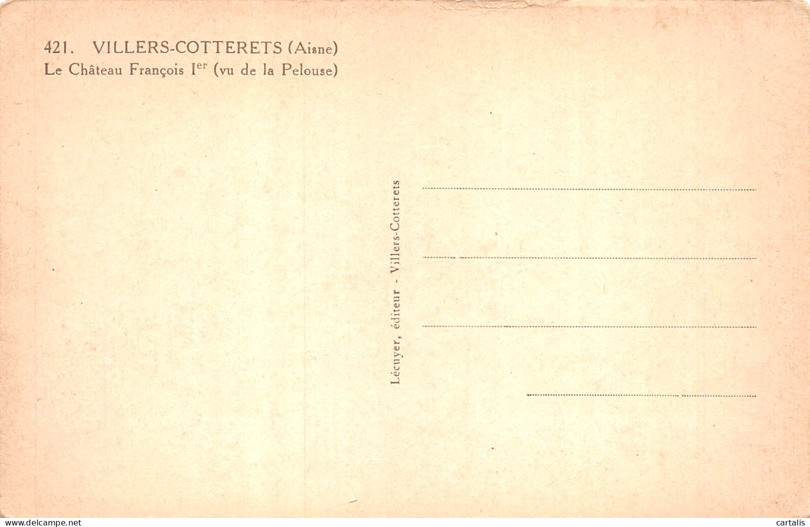 02-VILLERS COTTERETS-N°4188-A/0383 - Villers Cotterets