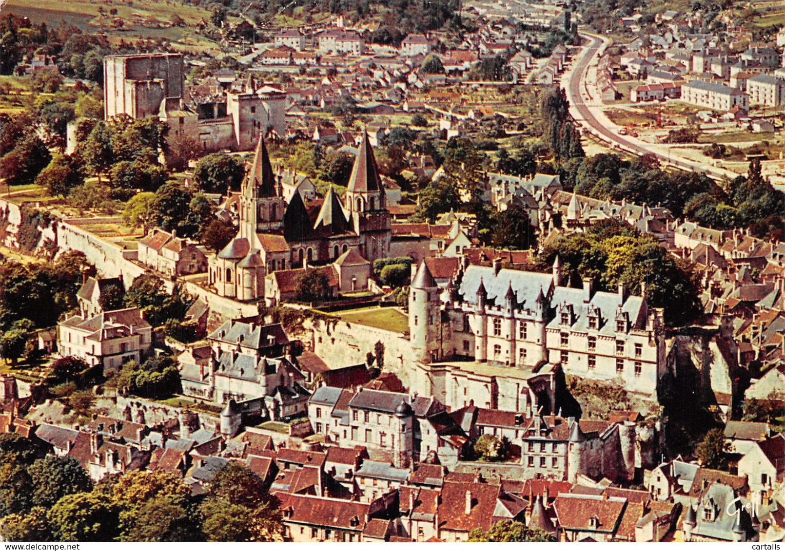 37-LOCHES LE CHATEAU-N°4187-B/0395 - Loches