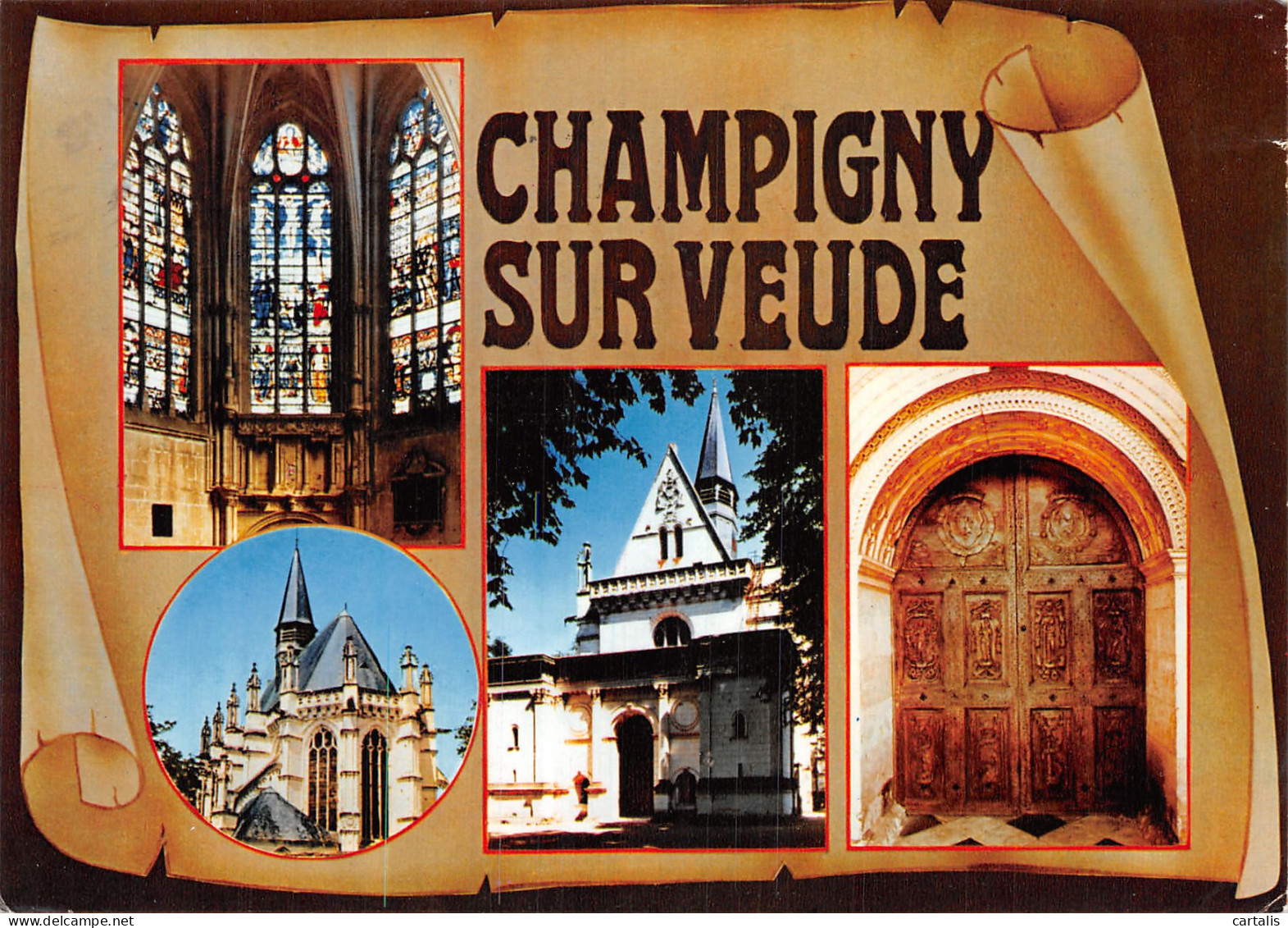 37-CHAMPIGNY SUR VEUDE-N°4187-B/0383 - Champigny-sur-Veude