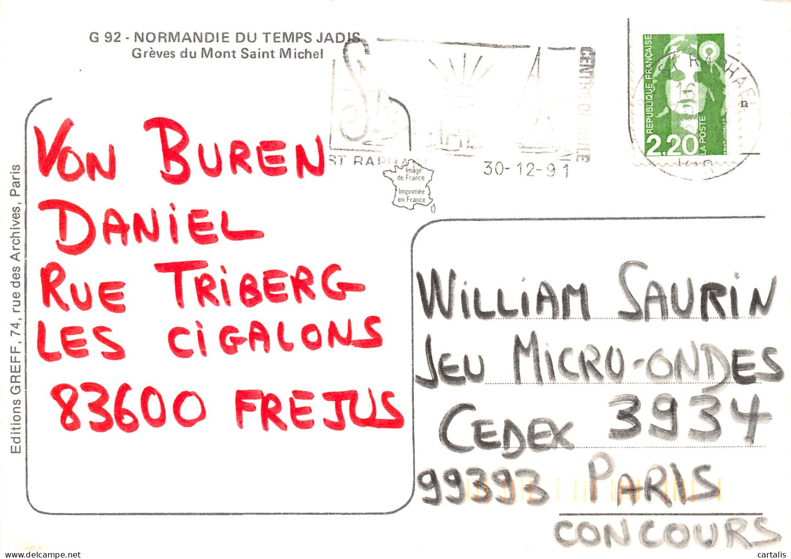 50-LE MONT SAINT MICHEL-N°4187-B/0349 - Le Mont Saint Michel