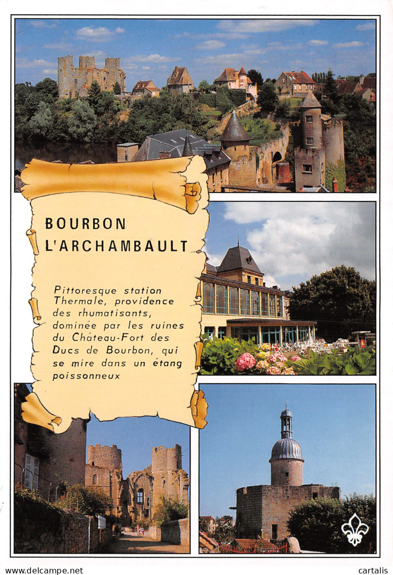 03-BOURBON L ARCHAMBAULT-N°4187-B/0247 - Bourbon L'Archambault