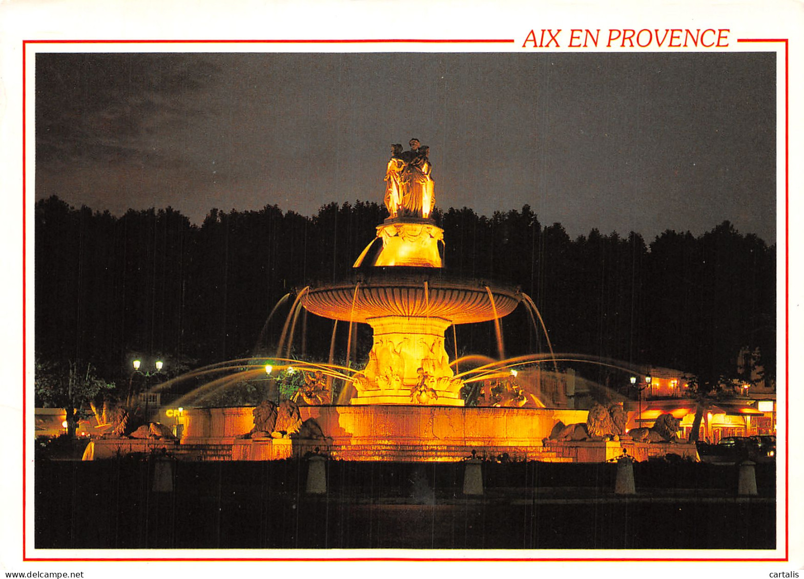 13-AIX EN PROVENCE-N°4187-B/0221 - Aix En Provence