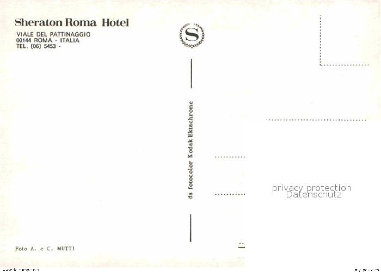 72793031 Roma Rom Sheraton Roma Hotel  - Sonstige & Ohne Zuordnung