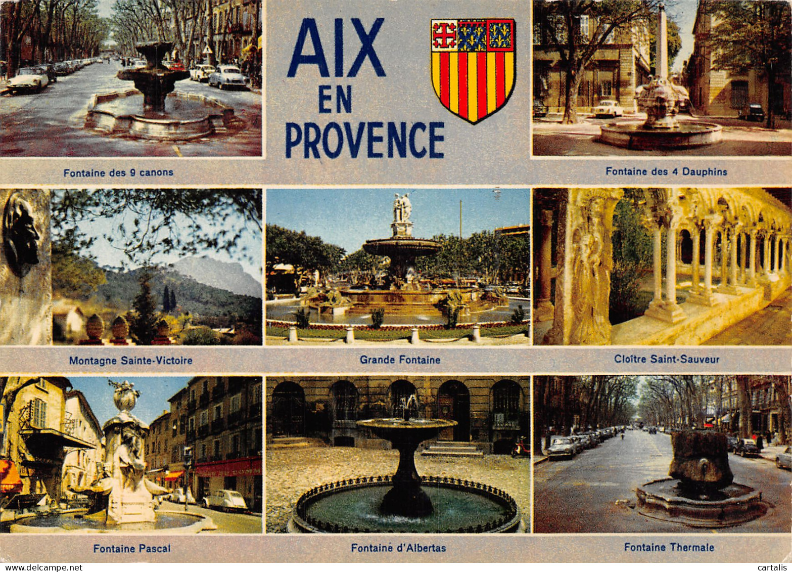 13-AIX EN PROVENCE-N°4187-B/0229 - Aix En Provence