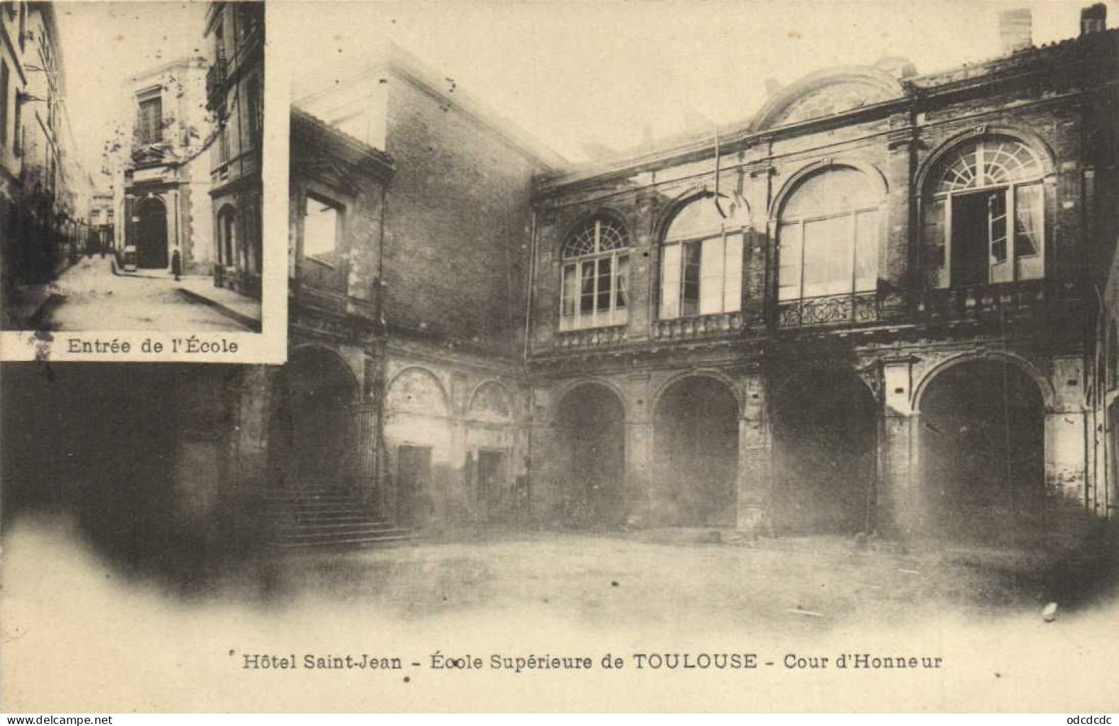 Hotel Saint Jean Ecole Supérieure De Toulouse Cour D' Honneur RV - Toulouse