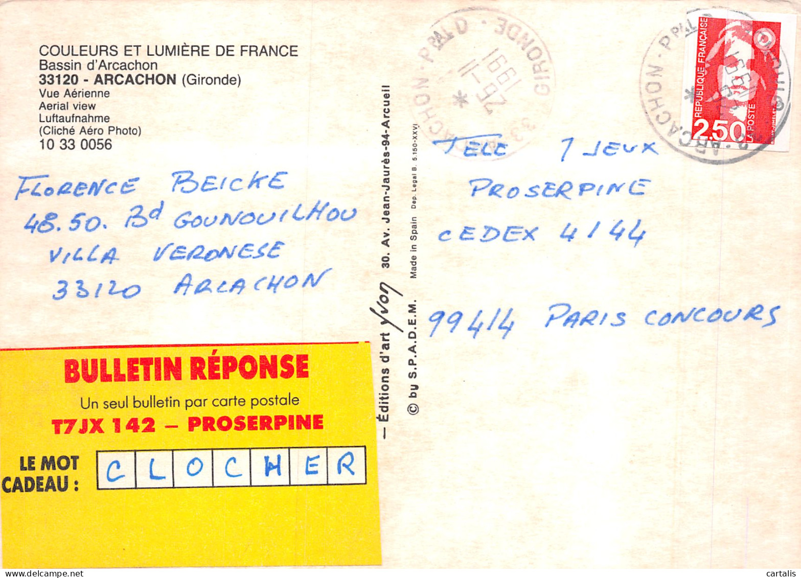 33-ARCACHON-N°4187-B/0111 - Arcachon