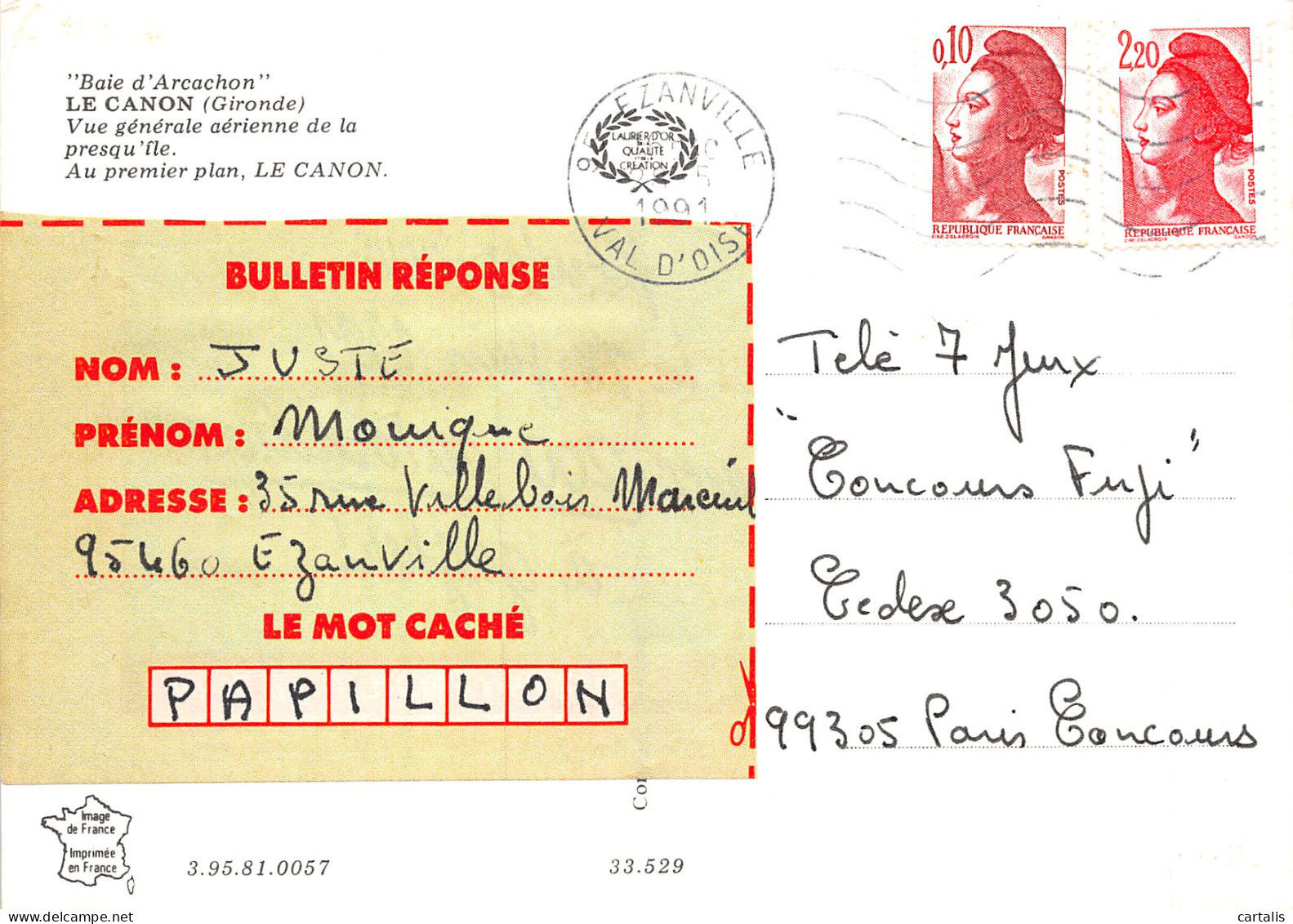 33-LE CANON-N°4187-B/0101 - Other & Unclassified