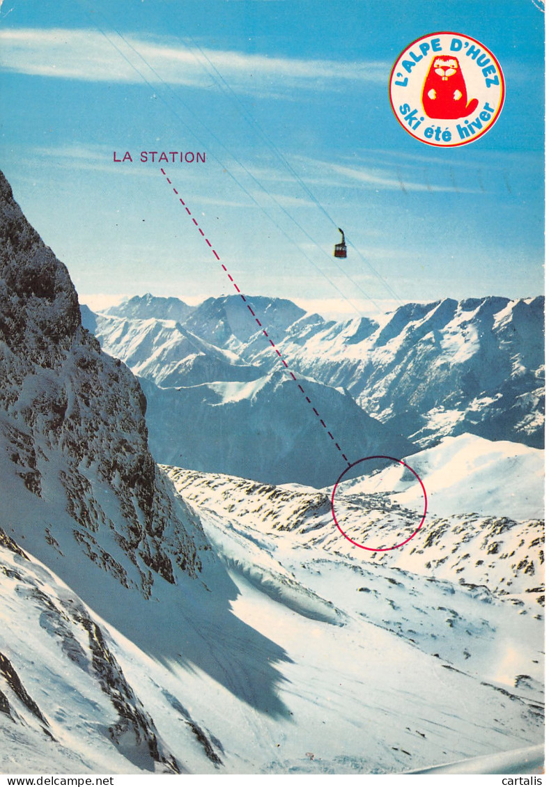 38-ALPE D HUEZ-N°4187-B/0035 - Autres & Non Classés