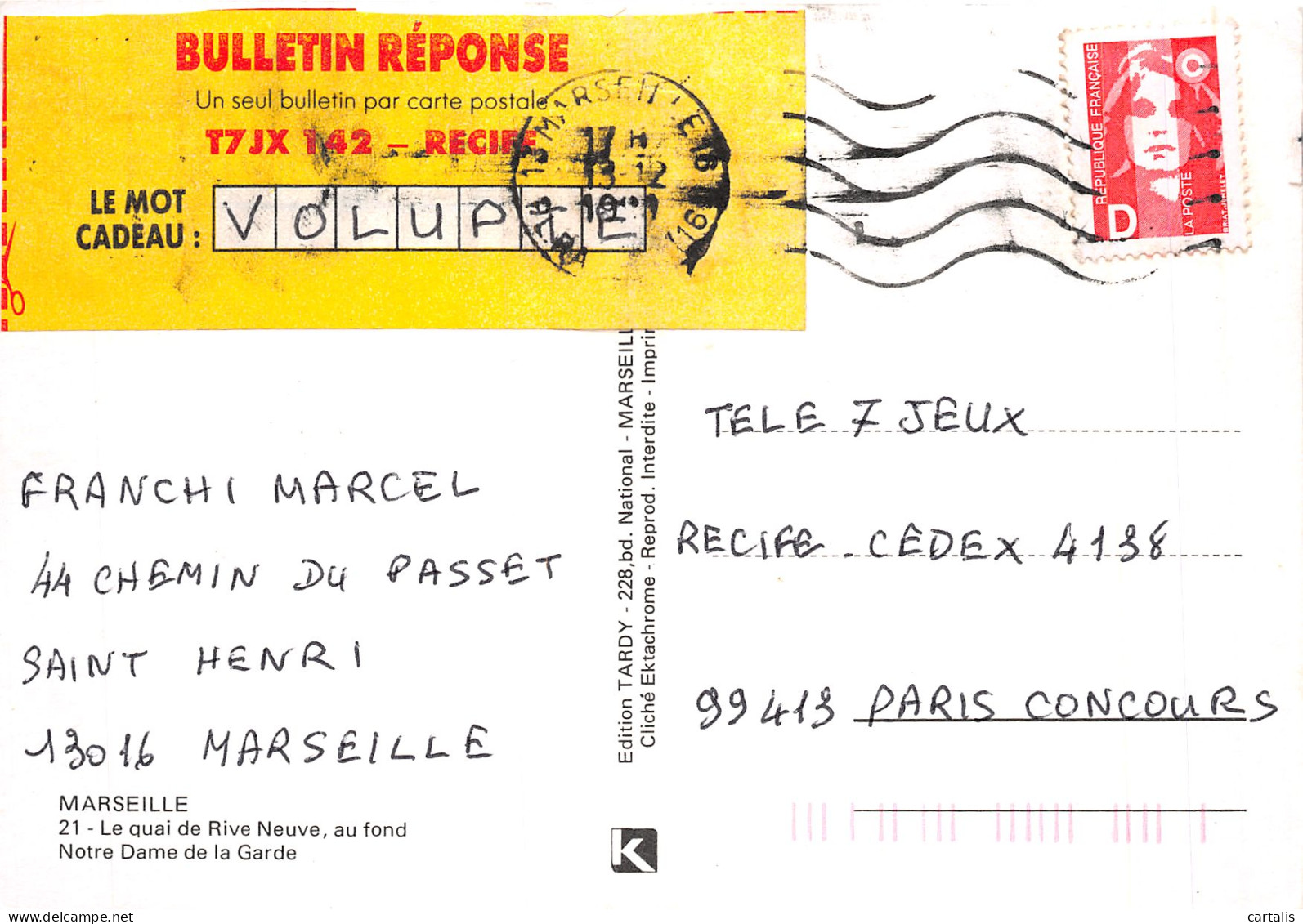 13-MARSEILLE-N°4187-B/0023 - Non Classificati