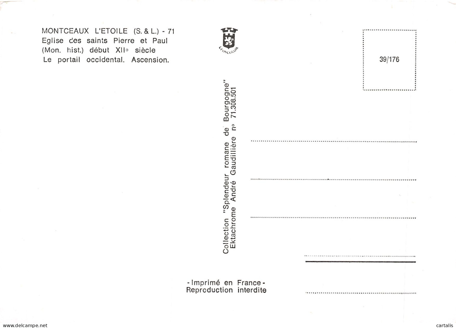 71-MONTCEAUX L ETOILE-N°4187-A/0343 - Otros & Sin Clasificación