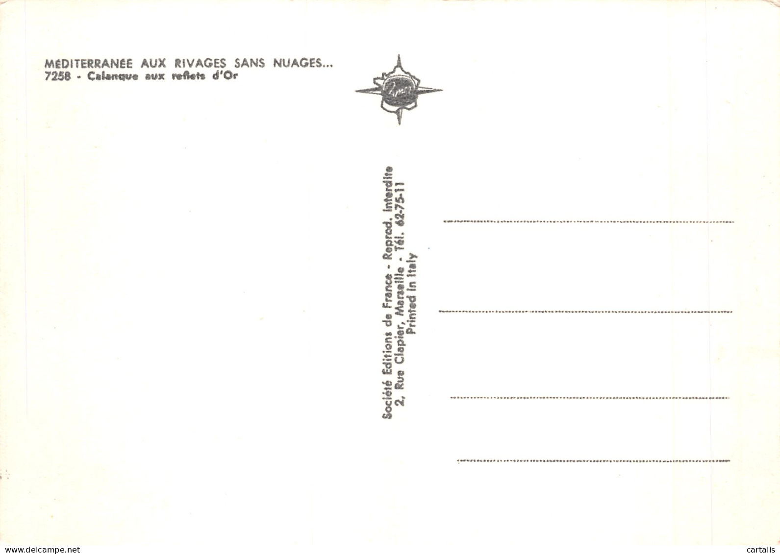 13-MEDITERRANEE-N°4187-A/0283 - Other & Unclassified