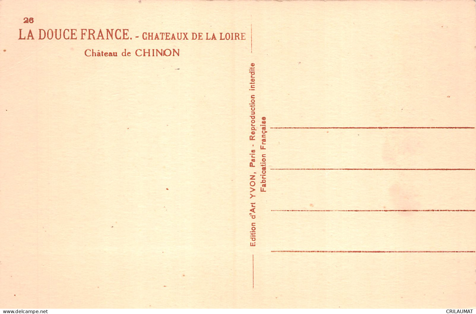 37-CHINON-N°LP5133-G/0305 - Chinon