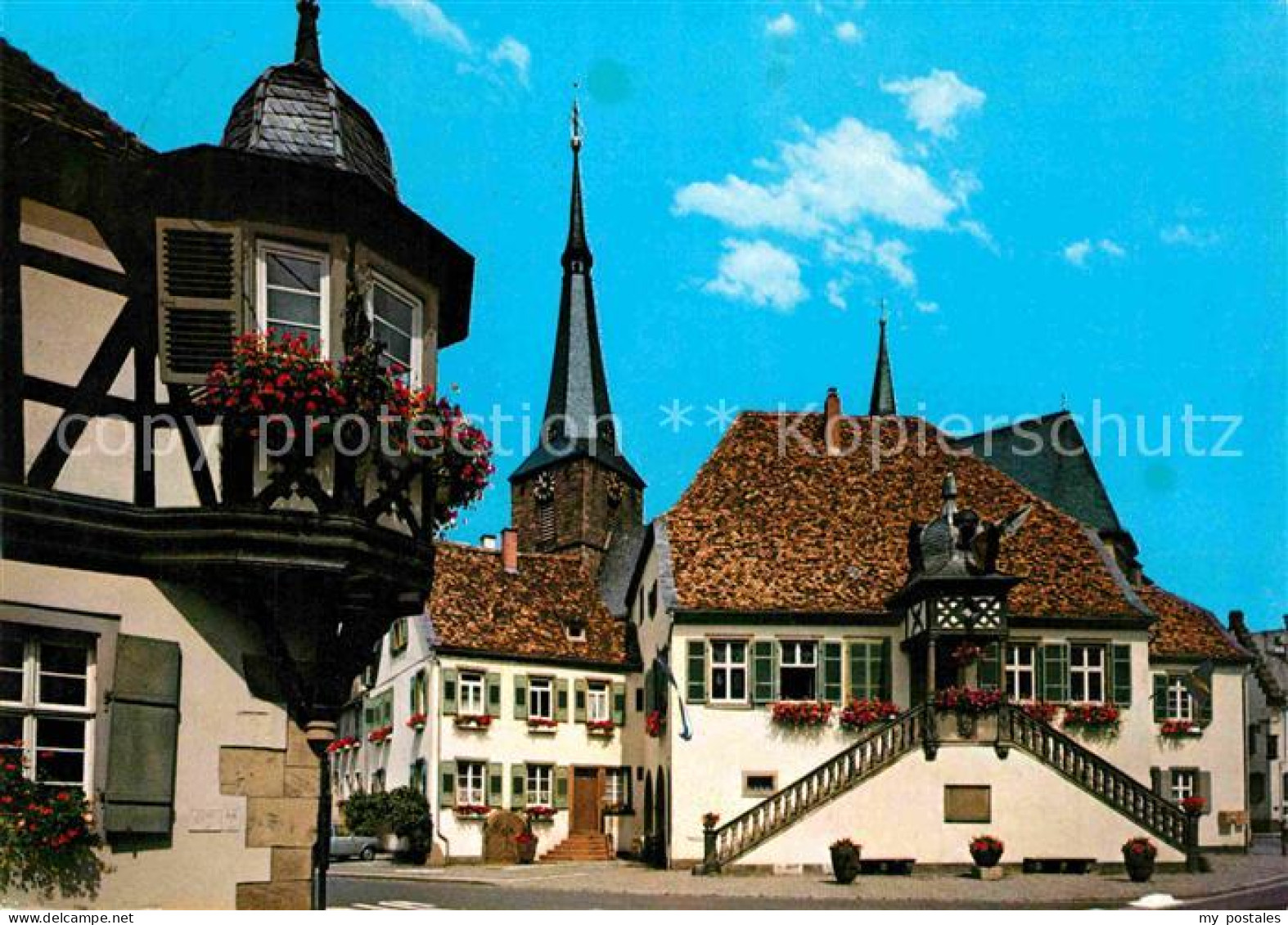 72792713 Deidesheim Rathaus St Ulrich Kirche Deidesheim - Deidesheim