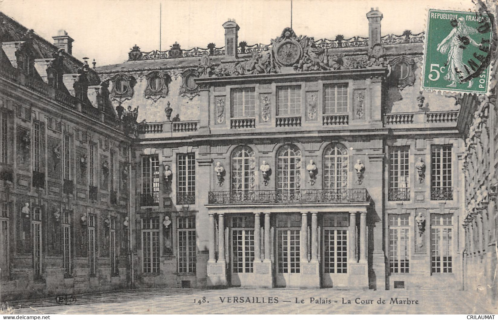 78-VERSAILLES LE PALAIS-N°LP5133-G/0165 - Versailles (Kasteel)