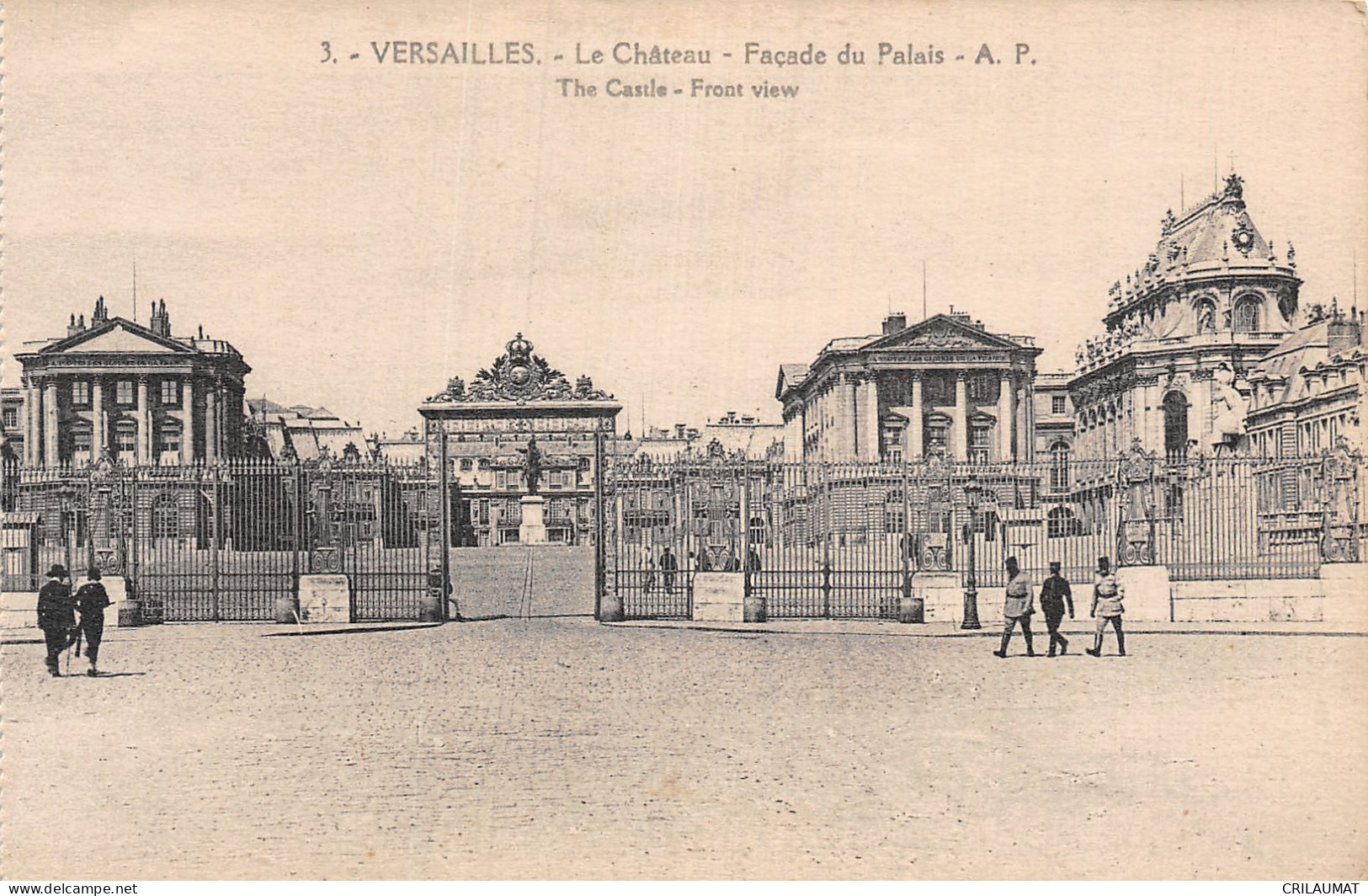 78-VERSAILLES LE CHATEAU-N°LP5133-G/0159 - Versailles (Kasteel)