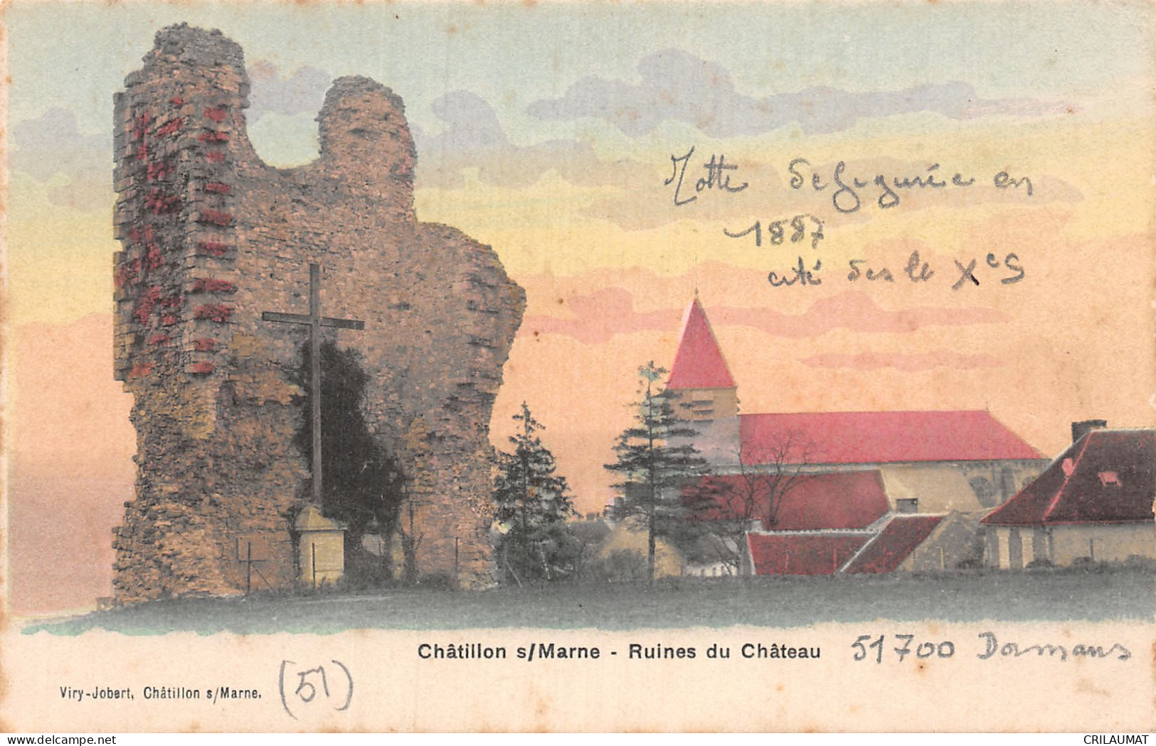 51-CHATILLON SUR MARNE-N°LP5133-G/0137 - Châtillon-sur-Marne