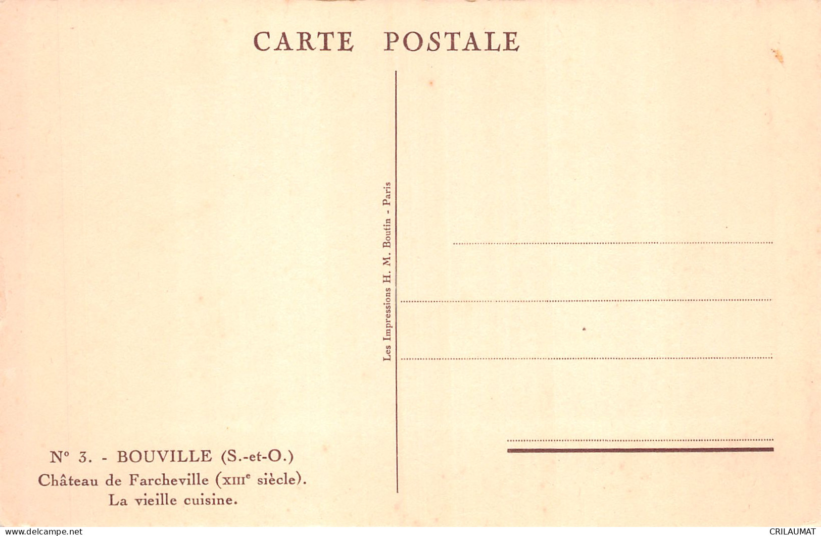 91-BOUVILLE-N°LP5133-G/0119 - Andere & Zonder Classificatie