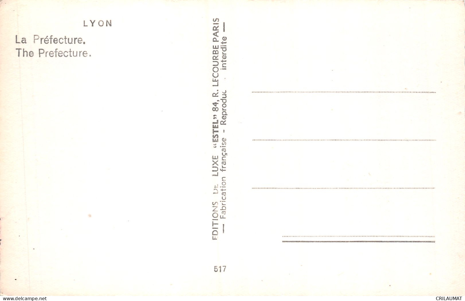 69-LYON-N°LP5133-F/0399 - Other & Unclassified
