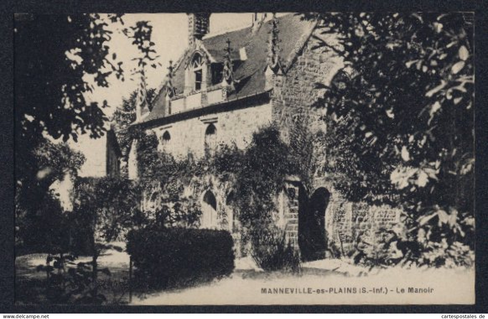 CPA Manneville-es-Plains, Le Manoir  - Other & Unclassified