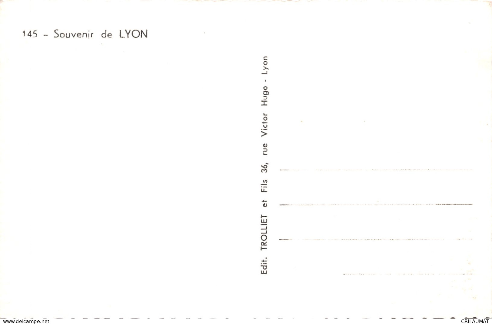 69-LYON-N°LP5133-F/0365 - Other & Unclassified