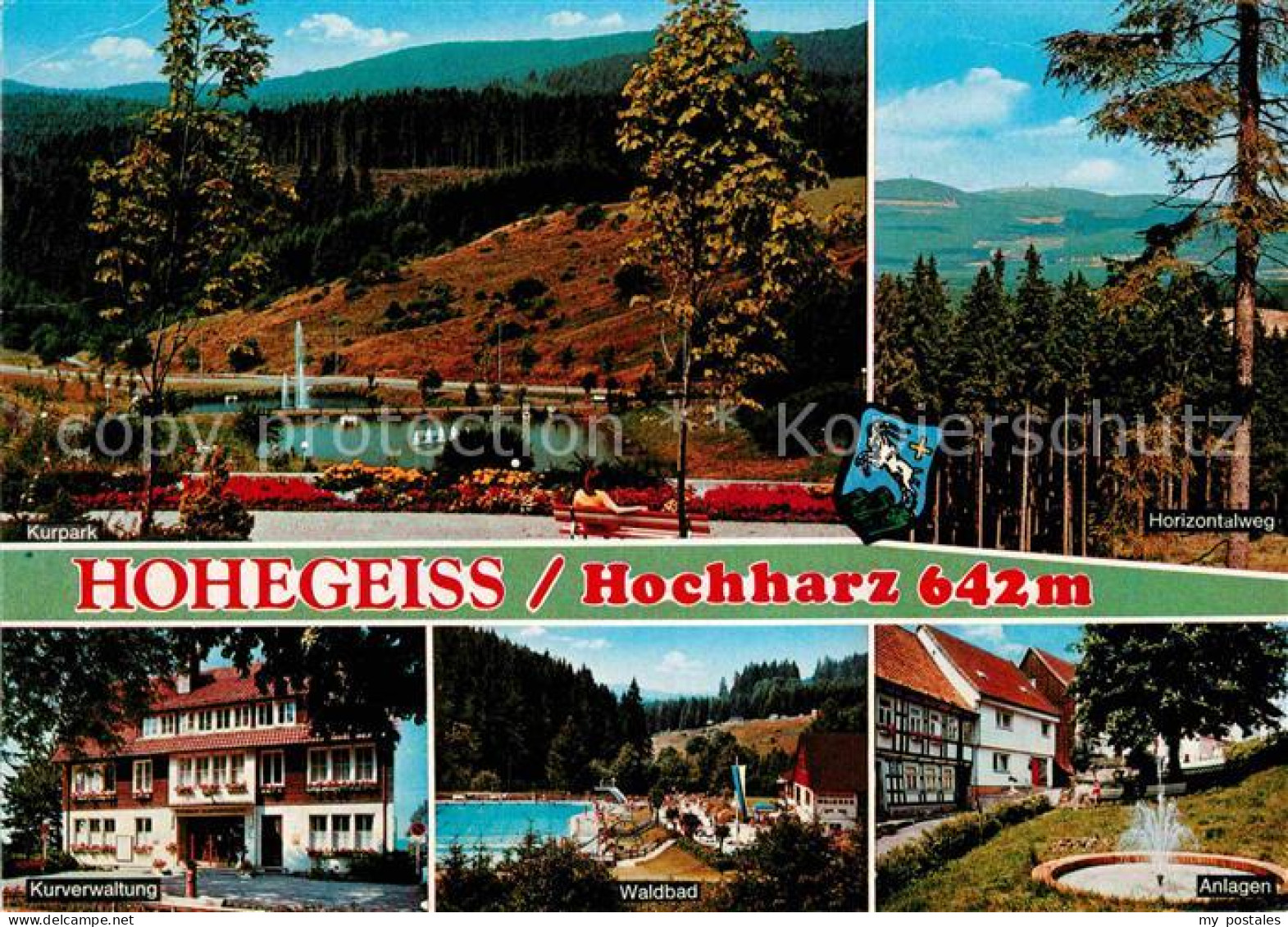 72792687 Hohegeiss Harz Kurpark Horizontalweg Kurverwaltung Waldbad Anlagen Brau - Andere & Zonder Classificatie