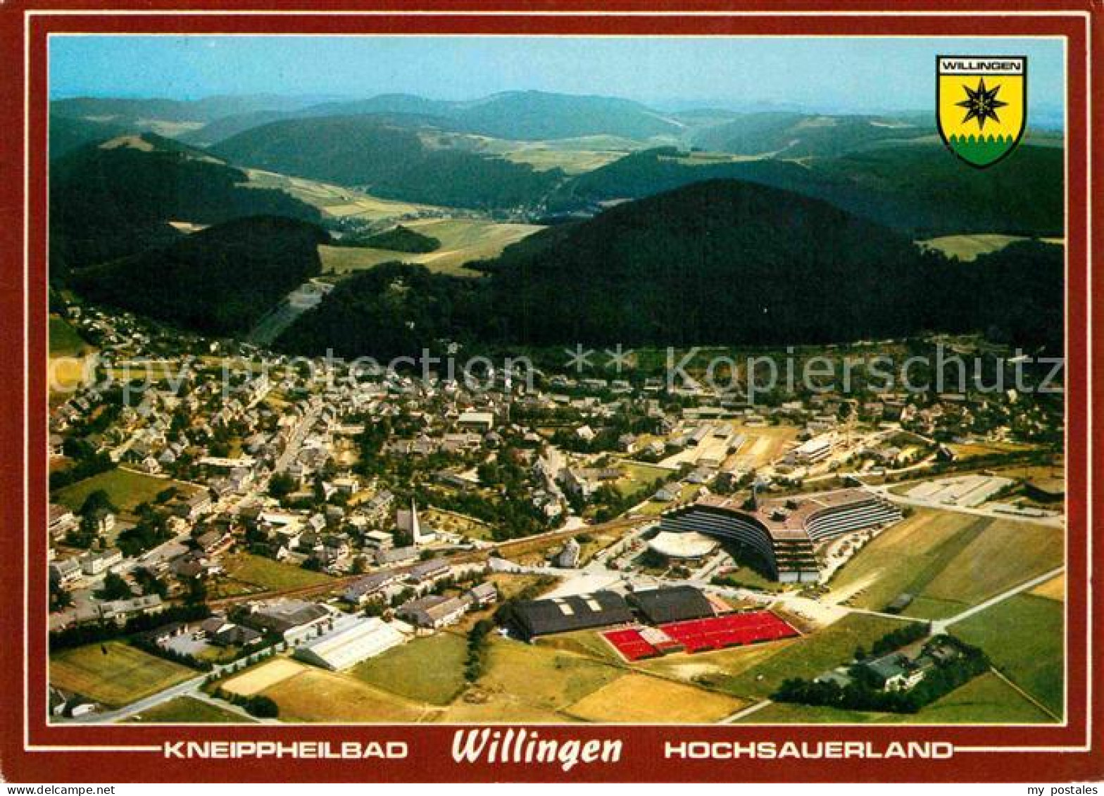 72792684 Willingen Sauerland Kneippheilbad Fliegeraufnahme Willingen Sauerland - Other & Unclassified