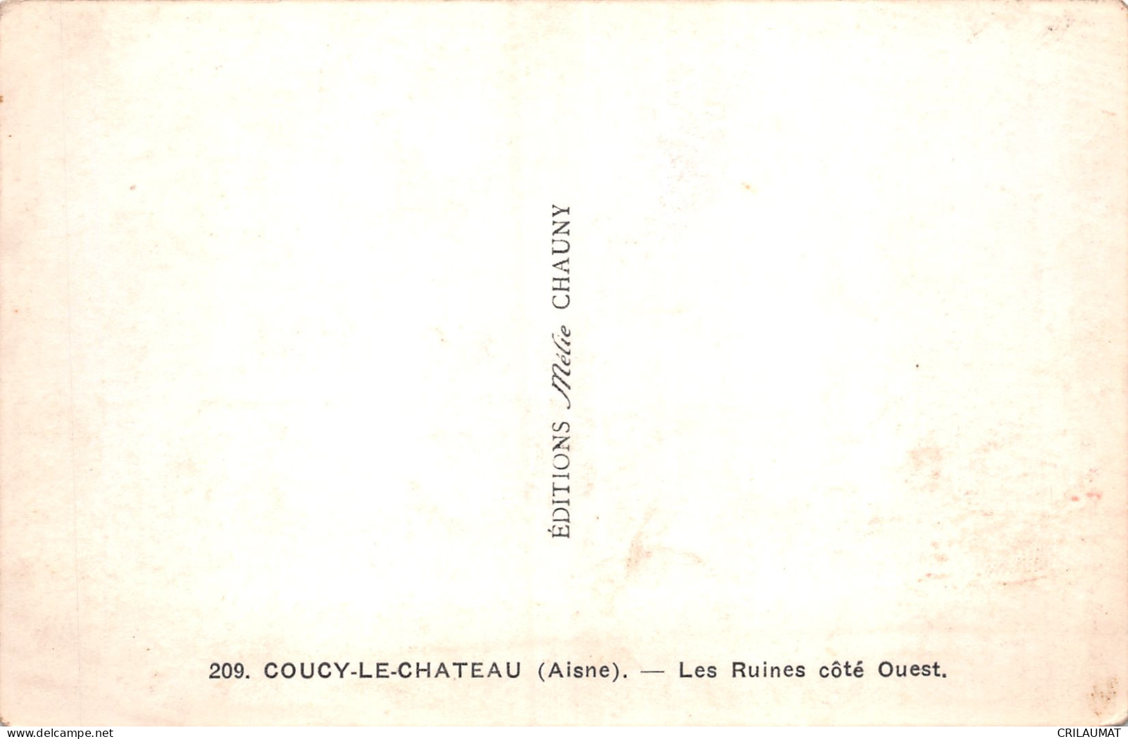 02-COUCY LE CHATEAU-N°LP5133-F/0195 - Altri & Non Classificati