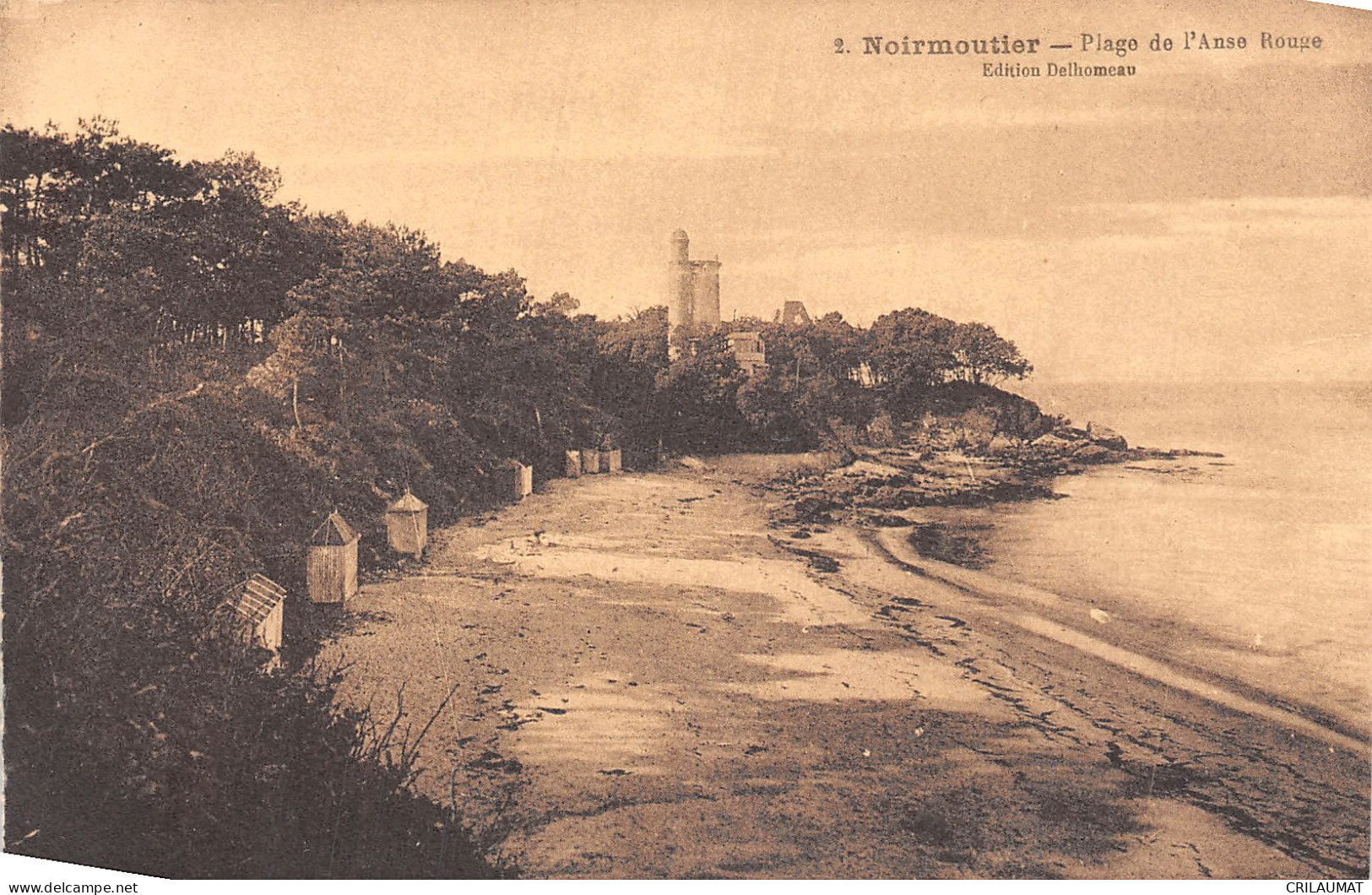 85-ILE DE NOIRMOUTIER ANSE ROUGE-N°LP5133-F/0147 - Ile De Noirmoutier