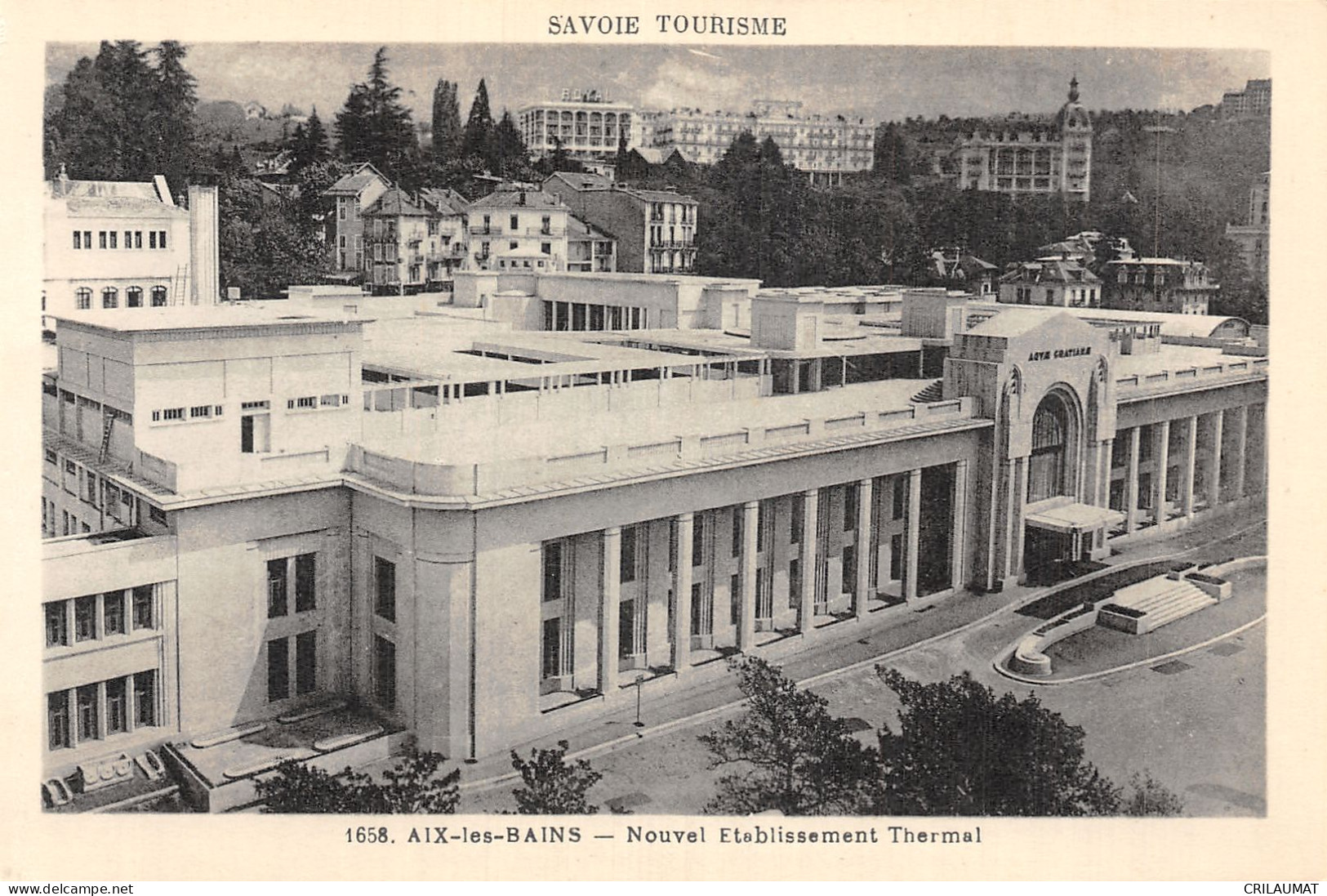 73-AIX LES BAINS-N°LP5133-E/0393 - Aix Les Bains