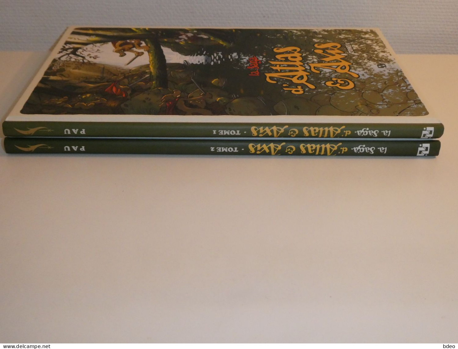 LOT EO LA SAGA D'ATLAS & AXIS TOMES 1/2 / TBE - Wholesale, Bulk Lots