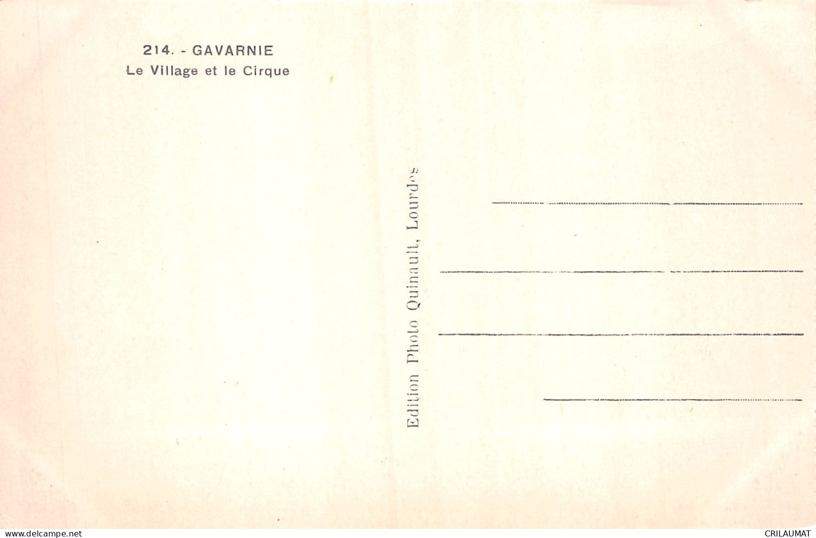 65-GAVARNIE-N°LP5133-E/0303 - Gavarnie