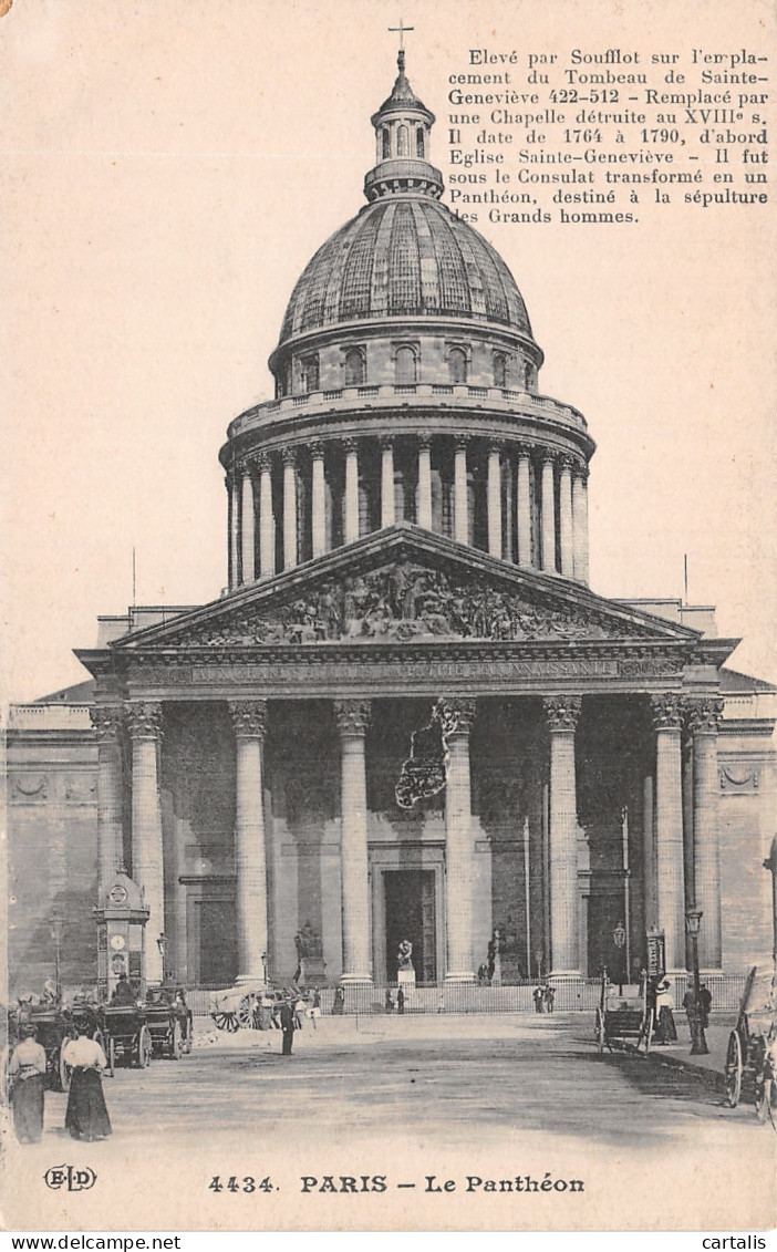 75-PARIS LE PANTHEON-N°4188-D/0197 - Pantheon