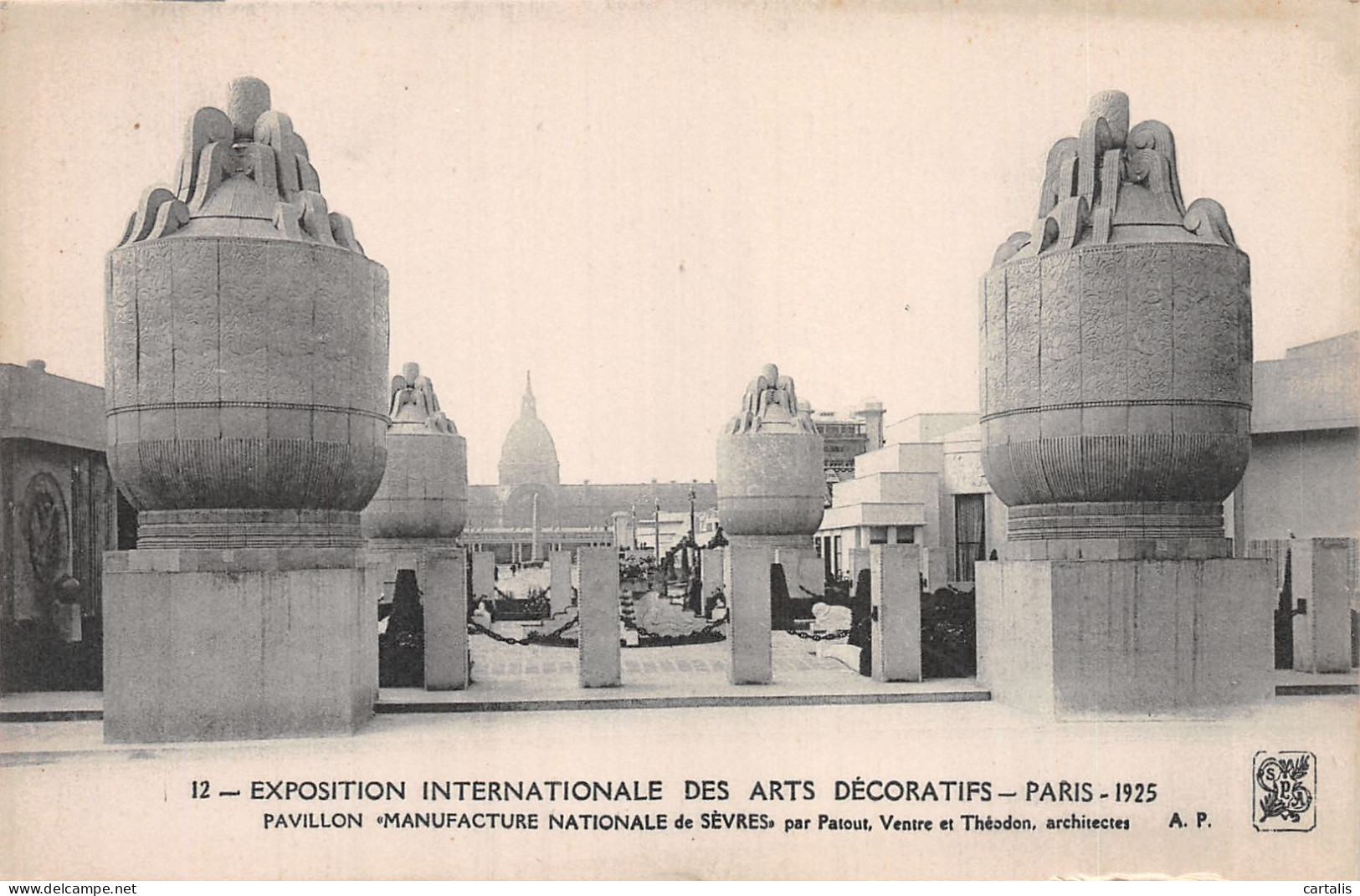 75-PARIS EXPO INTERNATIONALE DES ARTS DECORATIFS SEVRES-N°4188-D/0127 - Tentoonstellingen