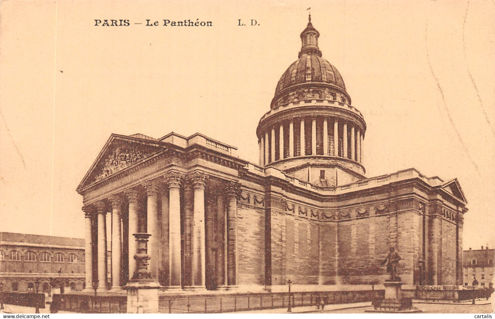 75-PARIS LE PANTHEON-N°4188-D/0107 - Pantheon
