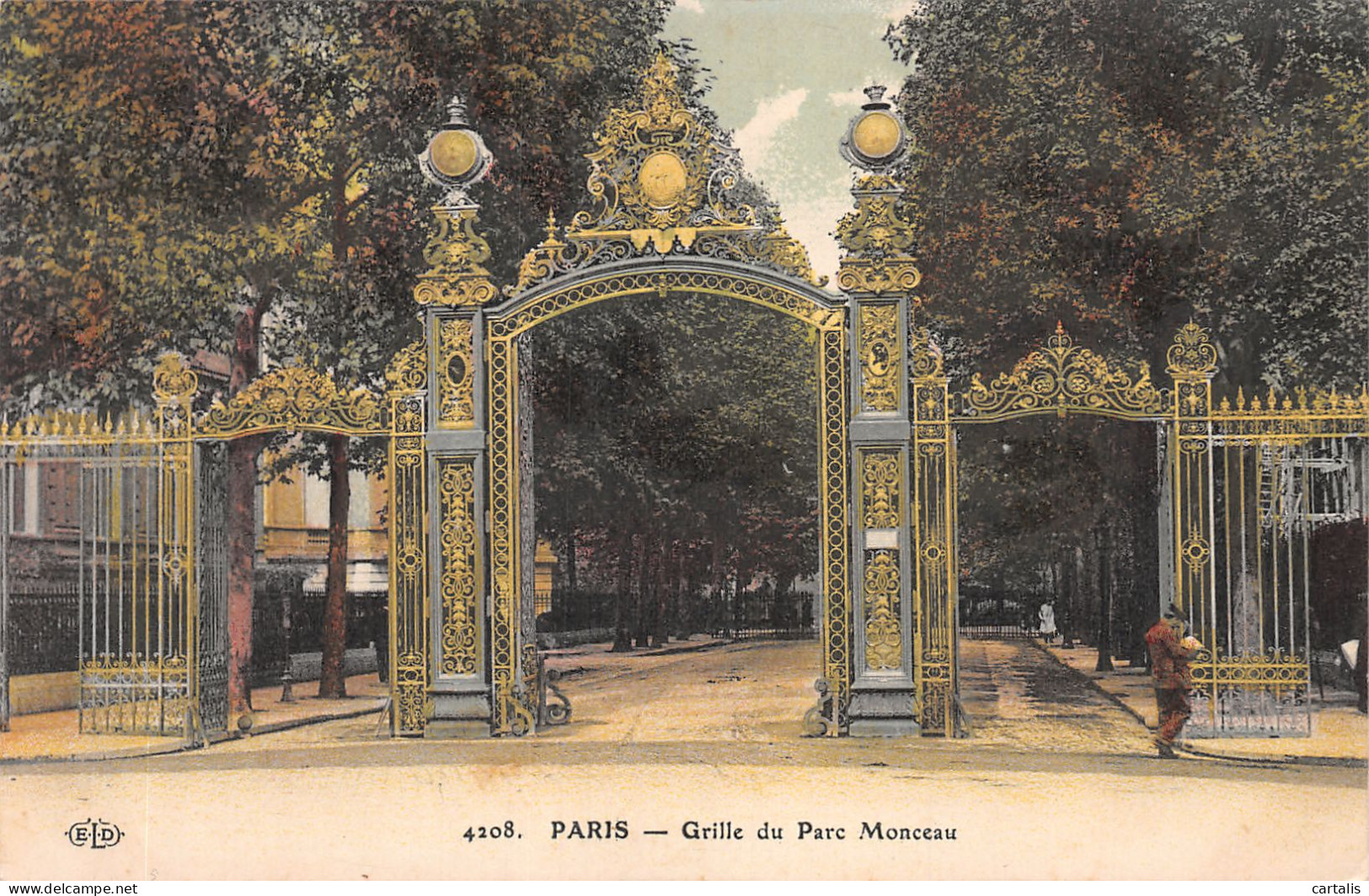 75-PARIS PARC MONCEAU-N°4188-D/0101 - Parken, Tuinen