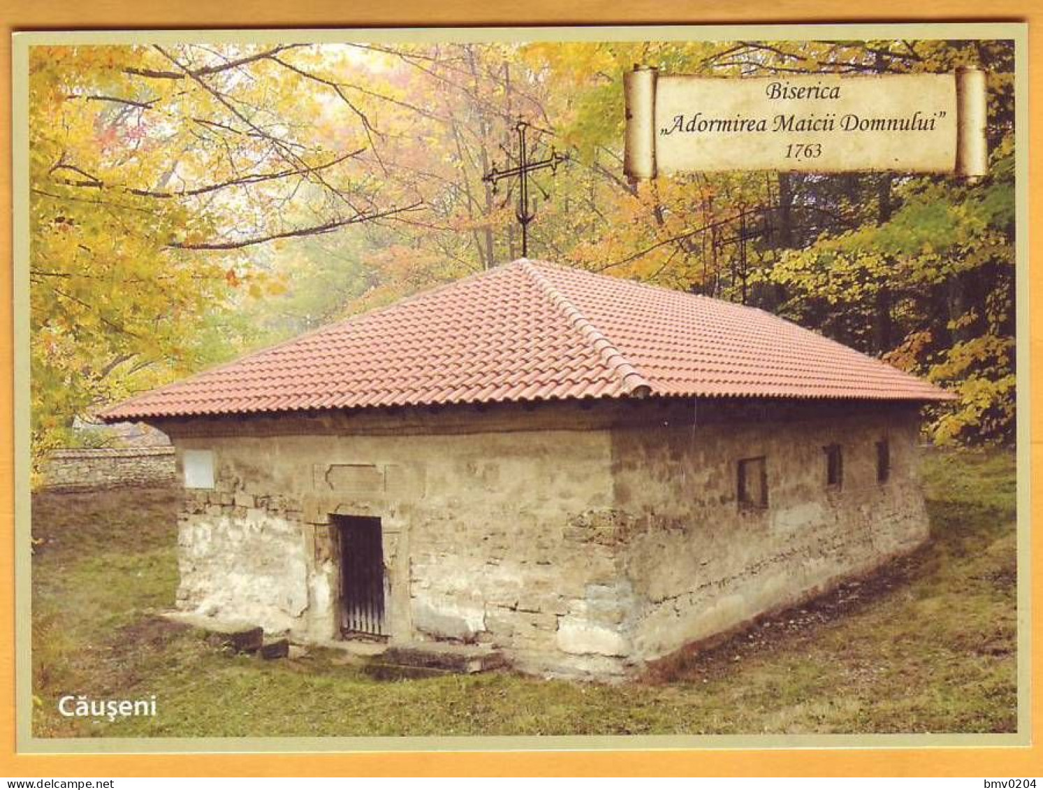 2013 Moldova  Moldavie  FDC Causeni. Christian Church. 1763. Bessarabia. Postcard. - Christianisme