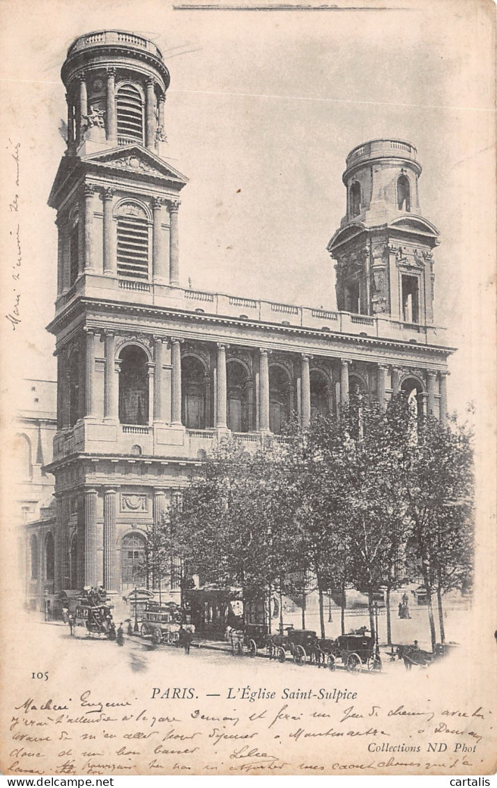 75-PARIS EGLISE SAINT SULPICE-N°4188-D/0051 - Kirchen