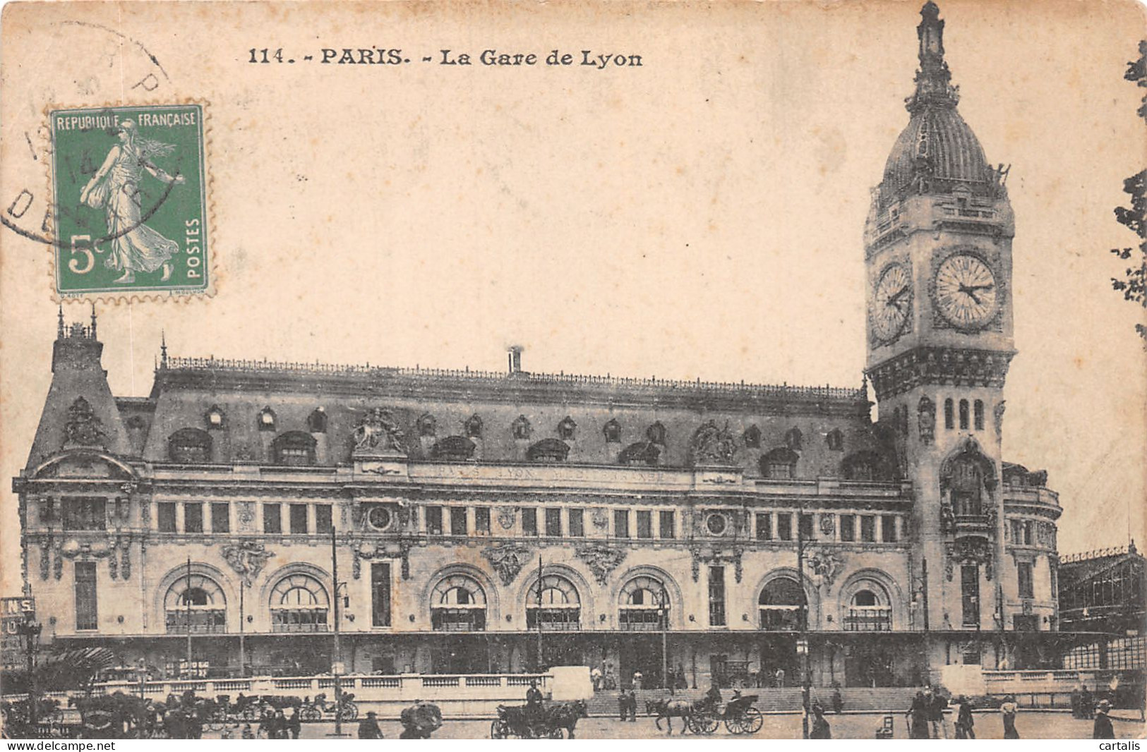 75-PARIS GARE DE LYON-N°4188-D/0037 - Stations, Underground